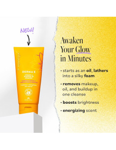 Limpiador Facial Espumoso Derma E con Vitamina C 177 ml 2