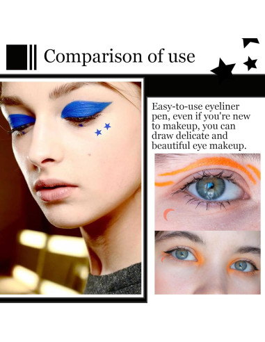 Sello de Delineador de Ojos Doble Cara XMXueMei - Waterproof