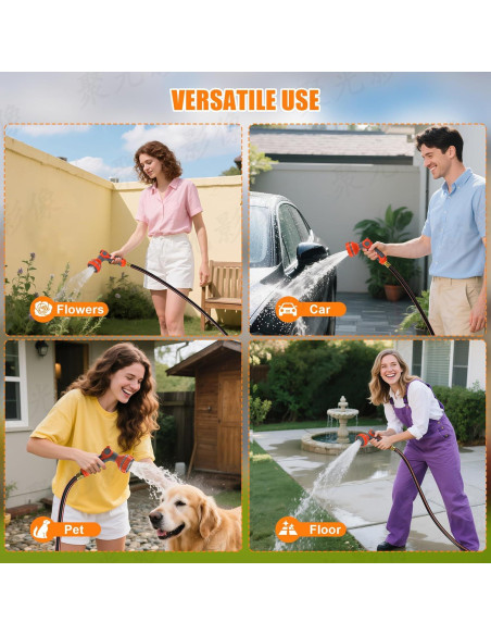 Carrete de Manguera de Jardín Retráctil NEOTEC 19 mm x 27.43 m