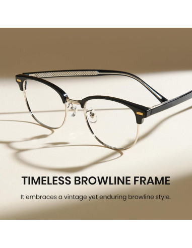 Gafas de bloqueo de luz azul Cyxus unisex, alivio fatiga ocular