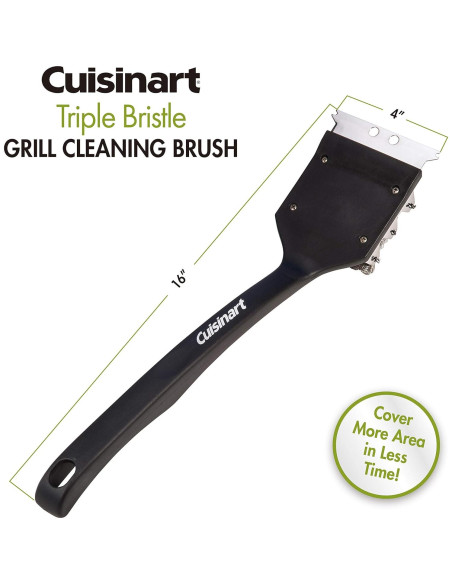 Cepillo de limpieza Cuisinart CCB-100 45,72 cm acero inoxidable