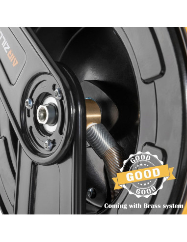 Carrete de Manguera de Aire Retráctil AIRZILLA 19,81 m Doble Brazo