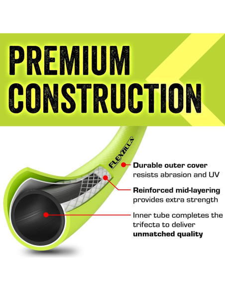Manguera de Jardín Flexzilla 0.91m Ligera y Flexible para Todo Clima
