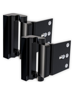 Cerradura de Seguridad HomeBrella para Puerta - 2 Paquetes - Soporta 362 kg