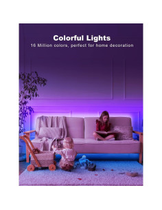 Tiras de Led RGB DAYBETTER 91,44 m con Control App 2