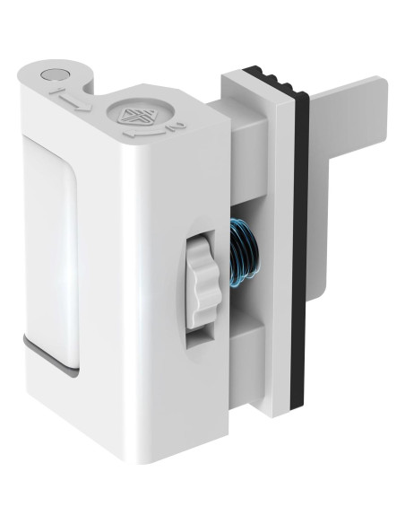 Cerradura de refuerzo portátil Mixizigoz blanca - 363 kg Cerradura de refuerzo portátil Mixizigoz blanca - 363 kg