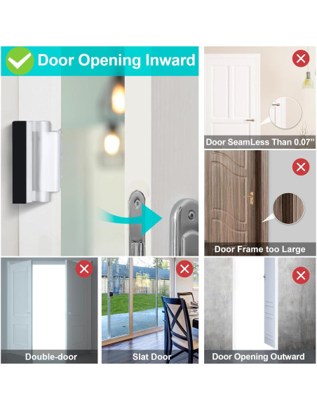 Cerradura de Refuerzo CRANACH para Puerta Principal - 2 Unidades