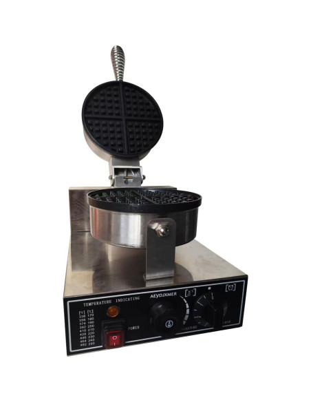 Máquina de Waffles Comercial AEYDJXMER 1300W No Pegajosa