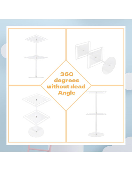 Organizador de Gafas de Sol DAECHAO Acrílico Transparente 24 Pares