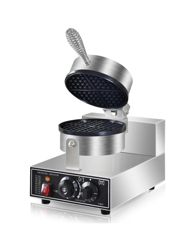 Máquina de Waffles Comercial AEYDJXMER 1300W No Pegajosa