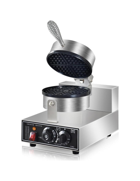 Máquina de Waffles Comercial AEYDJXMER 1300W No Pegajosa