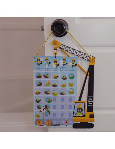 Gráfico de Entrenamiento para el Baño Putska con Calcomanías