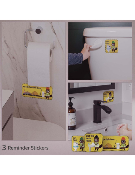 Gráfico de Entrenamiento para el Baño Putska con Calcomanías