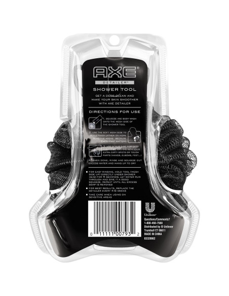 Exfoliador Ducha AXE Doble Cara para Hombres - Suaviza Piel Exfoliador Ducha AXE Doble Cara para Hombres - Suaviza Piel