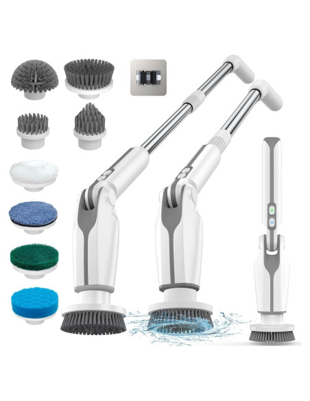 Limpiador Eléctrico Leebein YMG-820 con Control Remoto y 8 Cabezas Limpiador Eléctrico Leebein YMG-820 con Control Remoto y 8 Cabezas