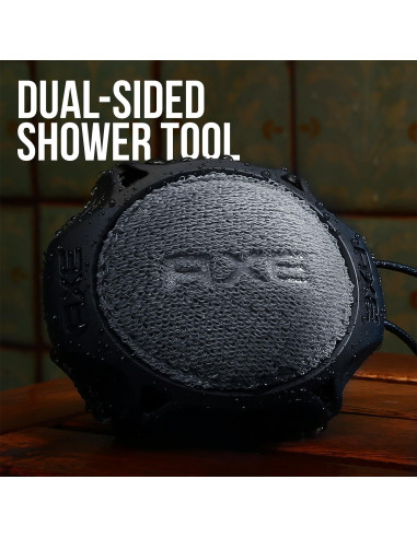 Exfoliador Ducha AXE Doble Cara para Hombres - Suaviza Piel