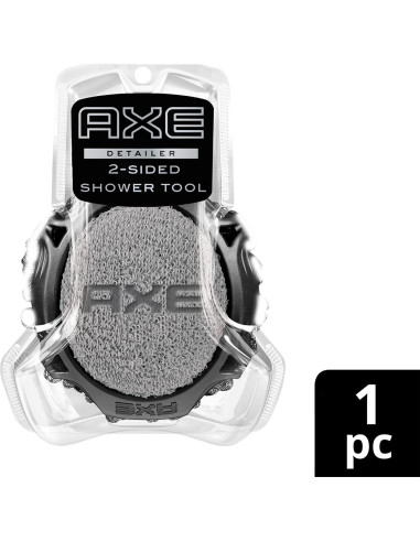 Exfoliador Ducha AXE Doble Cara para Hombres - Suaviza Piel
