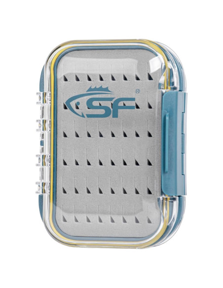 Caja de Moscas Impermeable SF Doble Cara 10.67x7.87cm