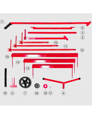 Máquina de Enmascarar Cuerpo Triple Genérico 153x117x30cm