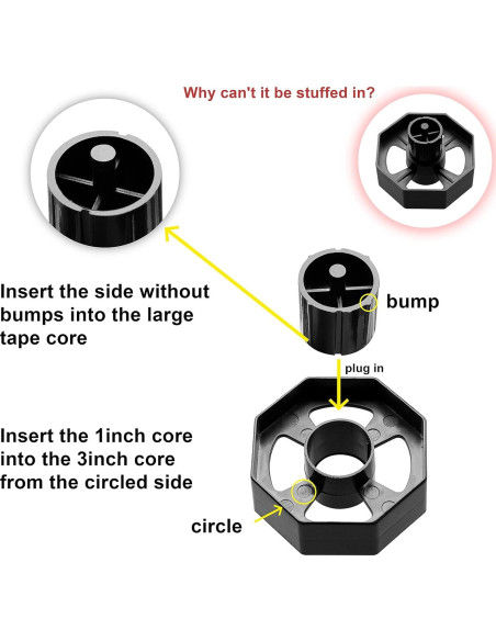 Dispensador de Cinta de Escritorio iHomecooker Azul 1" y 3"
