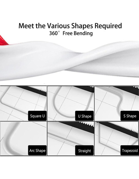 Dique de Ducha Plegable MVUENLEYOG 99 cm Negro Silicona