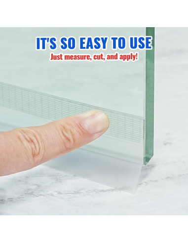 Tira de Sellado para Puerta OSAMEDA 10m Transparente