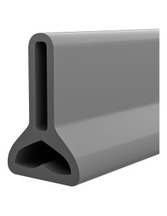 Umbral de Ducha Raycity 2.5m Gris, Barrera de Agua Colapsable