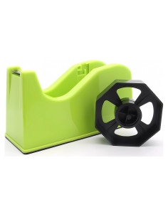 Dispensador de Cinta de Calor LKYUYV Verde con Base Antideslizante