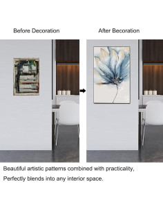 Cubierta Decorativa para Caja de Interruptores GHTALDF 34.8x45 cm 2