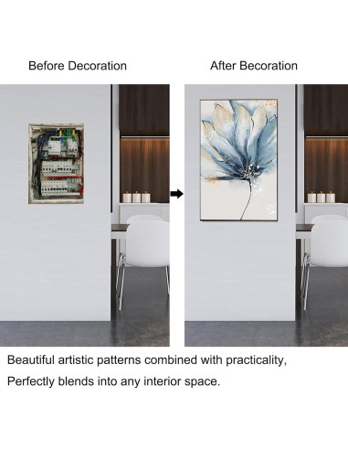 Cubierta Decorativa para Caja de Interruptores GHTALDF 34.8x45 cm