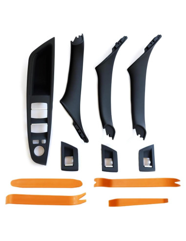 Kit de 7 Piezas Manijas de Puerta Interior WODOFO GDR para BMW 5 Series