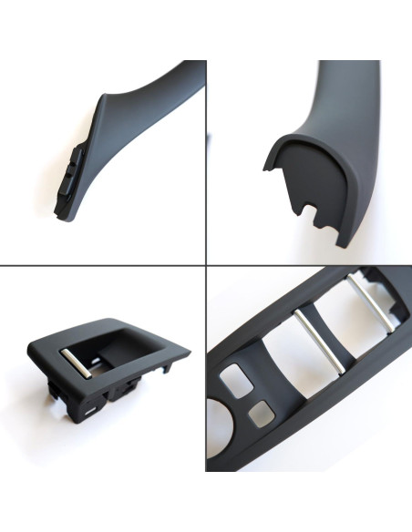 Kit de 7 Piezas Manijas de Puerta Interior WODOFO GDR para BMW 5 Series