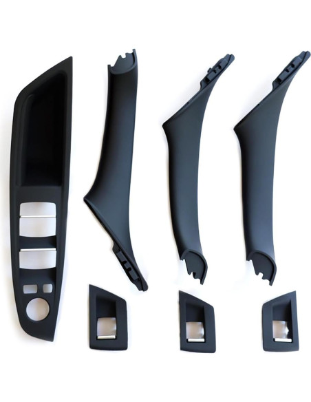 Kit de 7 Piezas Manijas de Puerta Interior WODOFO GDR para BMW 5 Series