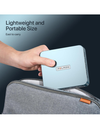 Mini PC PELADN WI-4 N5095, 8GB RAM, 256GB SSD, Doble Pantalla 4K