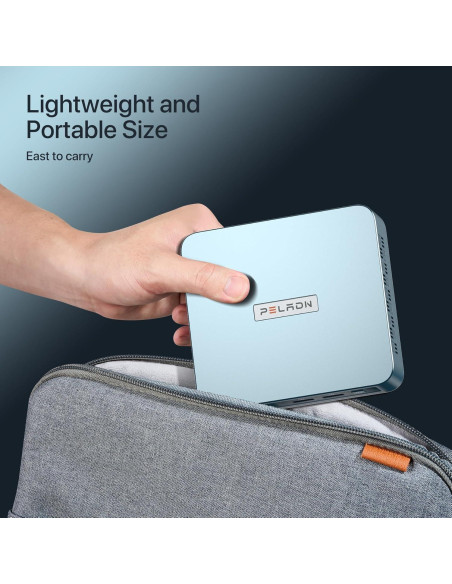 Mini PC PELADN WI-4 N5095, 8GB RAM, 256GB SSD, Doble Pantalla 4K Mini PC PELADN WI-4 N5095, 8GB RAM, 256GB SSD, Doble Pantalla 4K