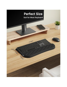 Reposamuñecas ergonómico Laborio con soporte ajustable 2