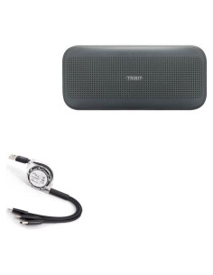 Cable Retráctil BoxWave AllCharge miniSync USB - Negro