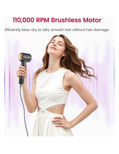 Secador de Pelo COSHARE HD10U-BK 800 Millones Iones Negativos 2