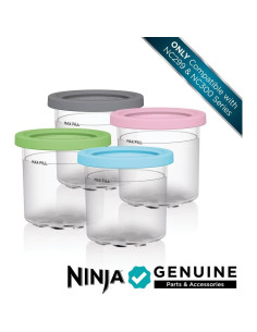 Pints Ninja CREAMi 4 unidades, aptos para lavavajillas 2