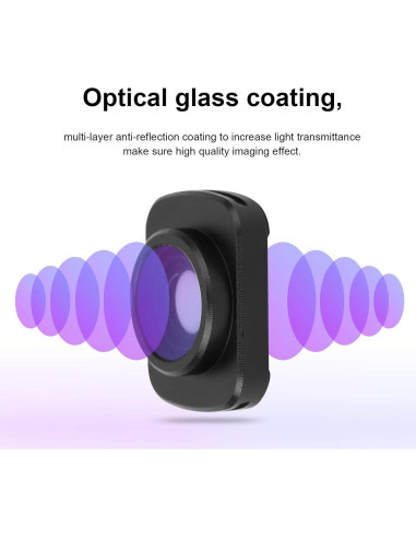 Lente Gran Angular Magnético para OSMO 1 2 - Yunseity