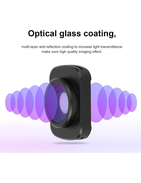 Lente Gran Angular Magnético para OSMO 1 2 - Yunseity