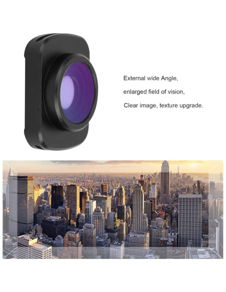 Lente Gran Angular Magnético para OSMO 1 2 - Yunseity
