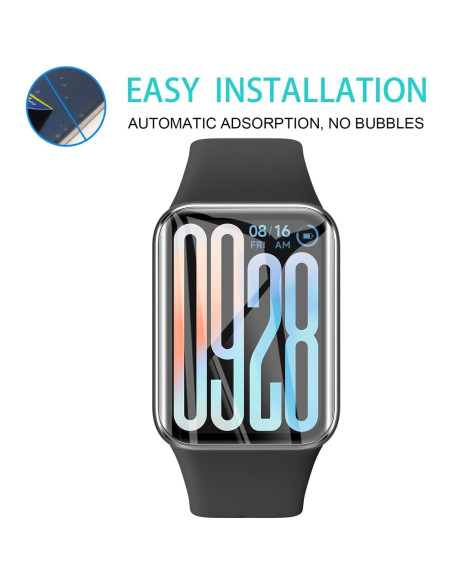 Paquete de 2 Protectores de Pantalla TPU para Xiaomi Smart Band 9 Pro