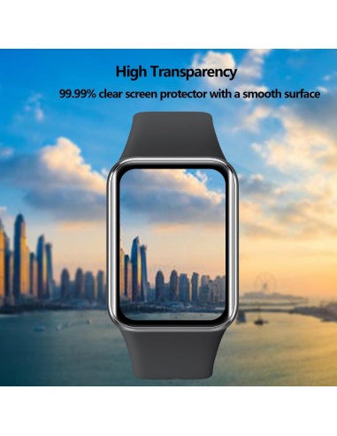 Paquete de 2 Protectores de Pantalla TPU para Xiaomi Smart Band 9 Pro