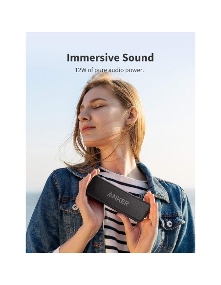 Altavoz Bluetooth Anker Soundcore 2 IPX7 12W 24h Reproducción
