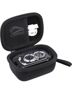 Funda para Cámara Digital Mini Vintage CHUZHAO Negra 12.7x10x7.5cm 2