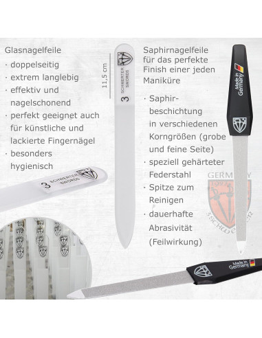 Kit de Manicura y Pedicura 3 Swords Alemania Roma