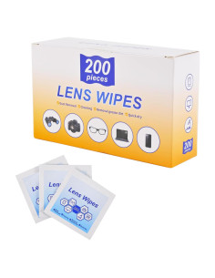 Toallitas de limpieza para lentes xflyxin 200 piezas