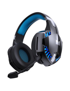 Auriculares Gaming Inalámbricos Monster Mission 300, 2.4GHz/Bluetooth, Sonido 7.1, 48H Batería