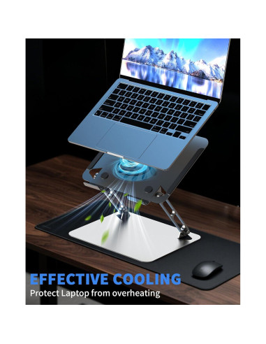 Soporte de Enfriamiento para Laptop Soundance LS3 16" Ajustable
